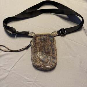 Aimee Kestenberg Just Saying Stadium Snake Print Crossbody Bag